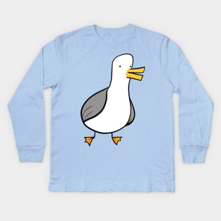 Pigeon of the Sea Kids Long Sleeve T-Shirt